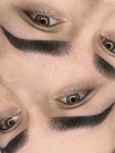 ombre brows scabbing phase brisbane